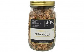 TheNibbleBox Seedy Seatmate Granola   Glass Jar  500 grams